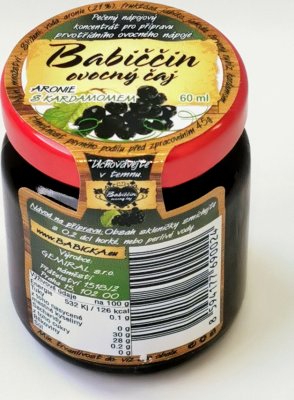 Pečený čaj Aronie s kardamomem 60ml