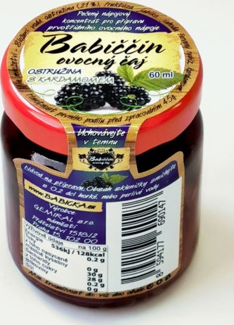 Pečený čaj Ostružina s kardamomem 60ml