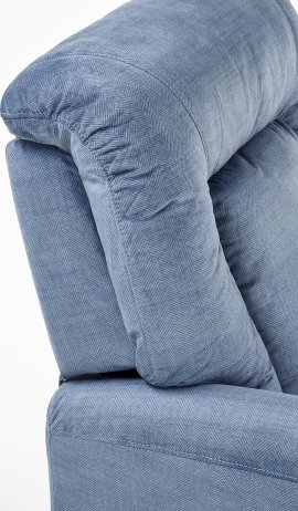 Polohovací křeslo BARD tmavě modré