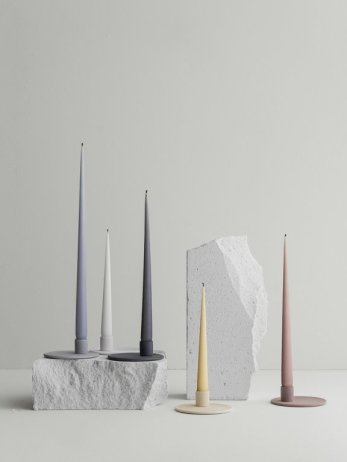 Porcelánový svícen NONA White
