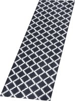 Protiskluzový běhoun Home Black White 103156