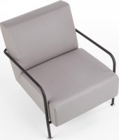 Relaxační křeslo CUPER, šedé