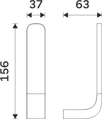 Rezervní držák na toaletní papír Nikau 30055R-26