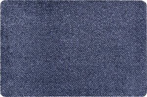 Rohožka Clean & Go 105348 Dark blue Black – na ven i na doma