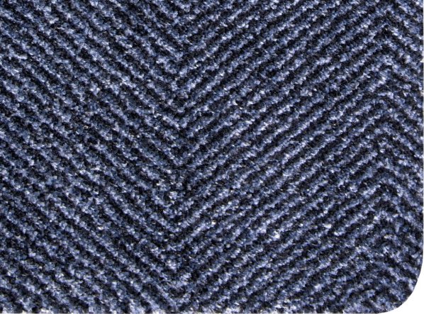 Rohožka Clean & Go 105348 Dark blue Black – na ven i na doma