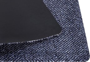 Rohožka Clean & Go 105348 Dark blue Black – na ven i na doma