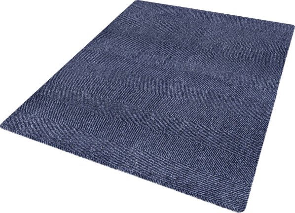 Rohožka Clean & Go 105348 Dark blue Black – na ven i na doma