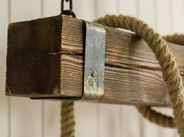Rustikální stropní svítidlo TREVE