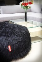 Sedací pytel Shaggy Black