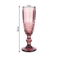 Set 4 sklenic na šampaňské Glazi 150ml
