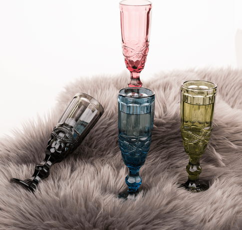 Set 4 sklenic na šampaňské Glazi 150ml