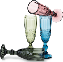 Set 4 sklenic na šampaňské Glazi 150ml