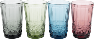 Set 4 sklenic na vodu Glazi 350ml