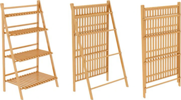 Regál Dinger 2, bambus + dárek