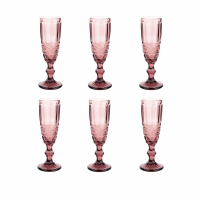 Sklenice na šampaňské Framez set 6 ks