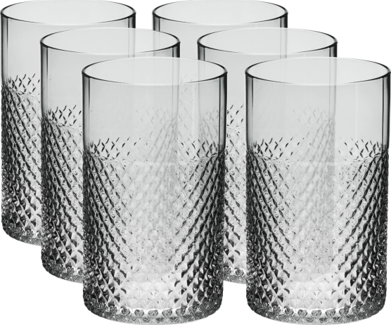 Sklenice na vodu Kaboso 520 ml set 6 ks