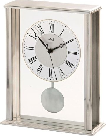 Stolní kyvadlové hodiny 5190 AMS řízené rádiovým signálem 25cm
