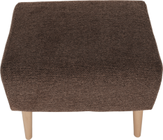 Hnědý taburet Homespot