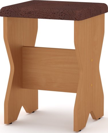 Taburet T-1 buk, Vinyl bronz