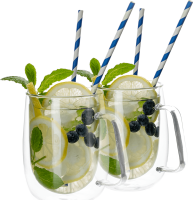 Termo sklenice Cool 480 ml 2 ks