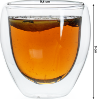 Termo sklenice na vodu Cool 250 ml set 4 ks