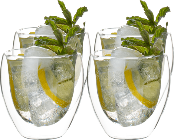 Termo sklenice na vodu Cool 250 ml set 4 ks