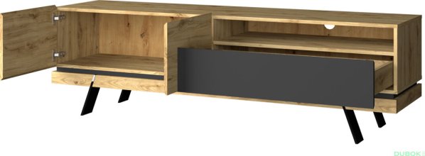 TV stolek STREET 2D1S/160
