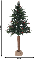 Vánoční stromek na pařezu 180 cm