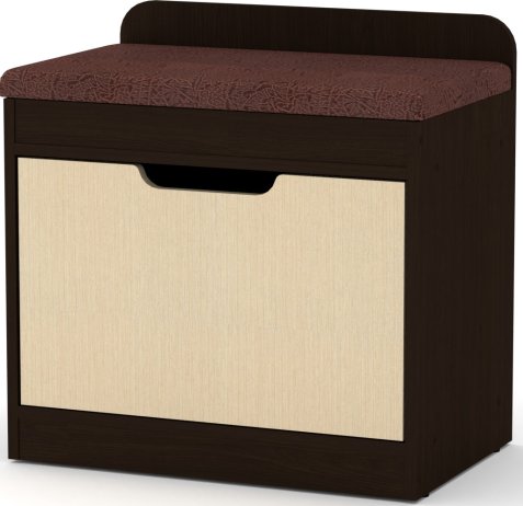 Botník se sedákem TO-08 wenge kombi