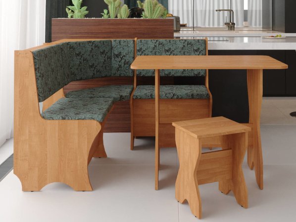 Rohová lavice CHILE wenge vinyl bronz