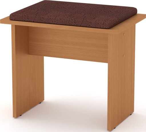 Taburet T-7 ABS buk, Vinyl bronz