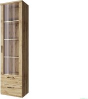 Vysoká vitrína DOORSET 1W2S