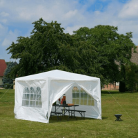 Bílý zahradní stan Party 3x3 m