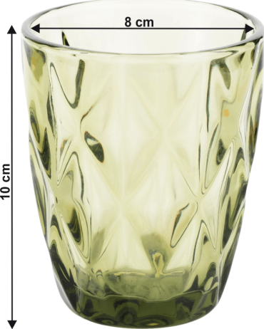 Sklenice na vodu Baroque 240 ml set 6 ks