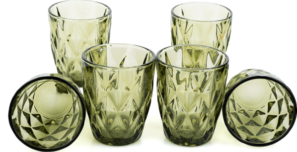 Sklenice na vodu Baroque 240 ml set 6 ks