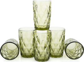 Sklenice na vodu Baroque 350 ml set 6 ks